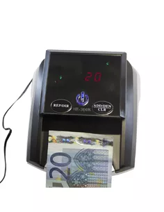 Detec. billetes falsos HE-300 sin bateria 25x17x12