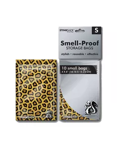 Bolsas Stink Sack S leopardo 10uds (10,16x15,24cm)