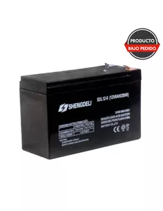 Batería para mochila pulverizadora. 12V8AH